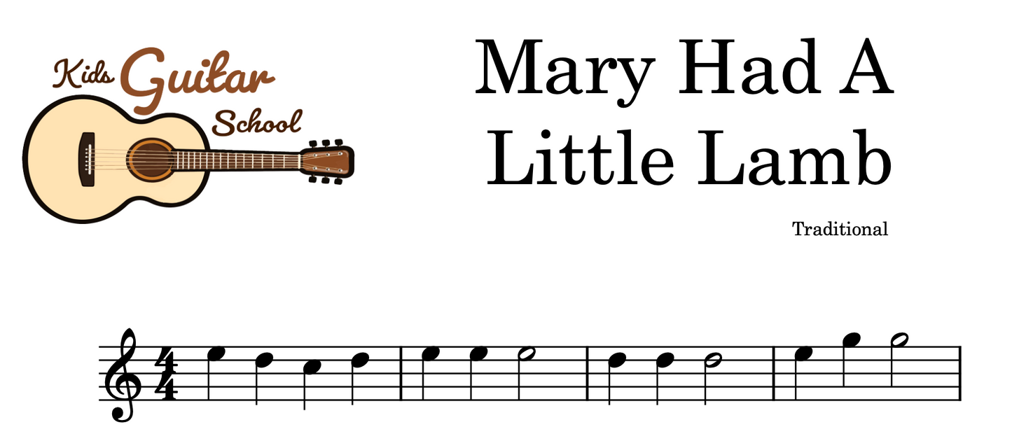Mary Had A Little Lamb